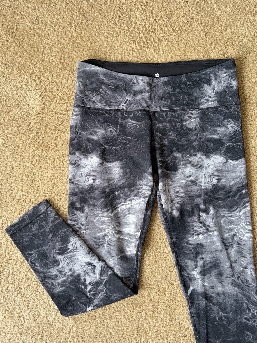 dark grey smoke leggings